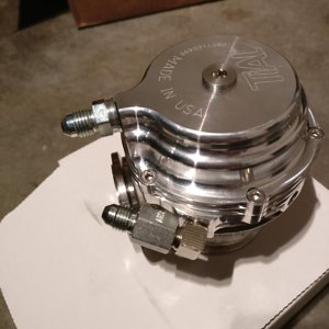Tial MVR with 4AN Fittings
